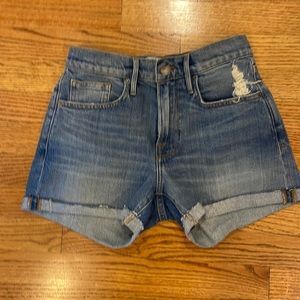 Frame Le Brigette Denim Shorts